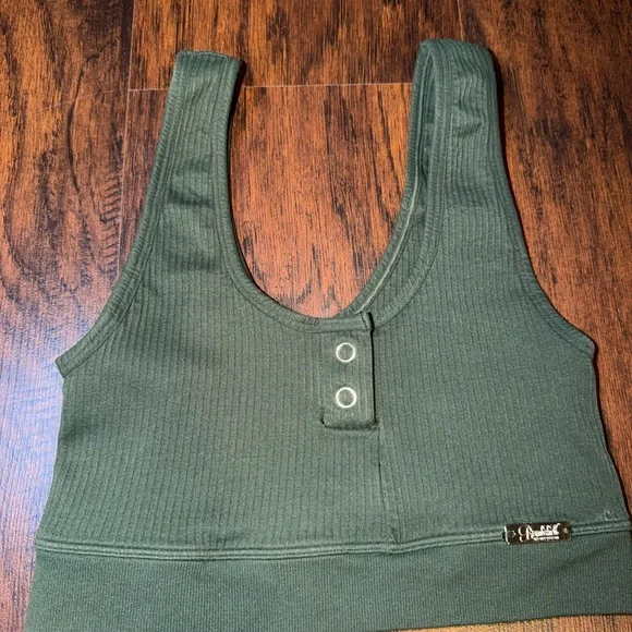 Bombshell Sportswear Olive Sports Bra - Picture 1 of 4
